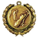 Custom Stock Golf Medal w/ Wreath Edge (1 1/2