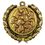 Custom Stock Dogs Medal w/ Wreath Edge (1 1/2" ), Price/piece
