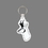 Custom Key Ring & Punch Tag - Antelope (Head) Tag W/ Tab, Price/piece