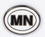 Custom Minnesota State Abbreviation Stock Cast Pin, Price/piece