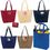 Custom Fold-Up Tote Bag, 18" W x 14" H x 6" D, Price/piece