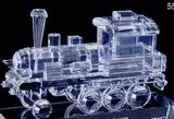 Custom Crystal Old Fashion Train Engine Model (6