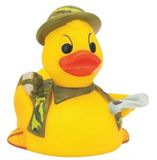 Custom Rubber Soldier In Camouflage Outfit Duck