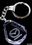 Custom Teardrop Crystal Key Chain, Price/piece