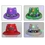 Custom LED Flash Fedora Hat Jazz Hat Concert Cap For Party, 22" L, Price/piece