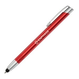 Custom Umbria Metal Pen/Stylus - Red