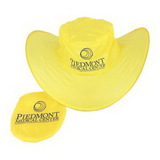 Custom Folding Cowboy Sun Hat, 15 3/4