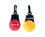 Custom LED Reflector Flashlight With Clip Holder, 2 3/16" L X 3" W, Price/piece