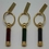Custom Marbleized Arrow Keyring, 1.25" W x 2.875" H, Price/piece