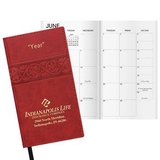 Custom Duo Essence Work Monthly Pocket Planner, 3 5/8
