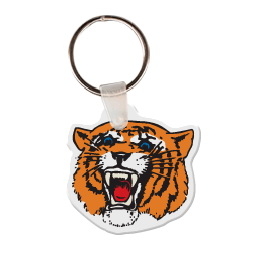 Custom Tiger Animal Key Tag