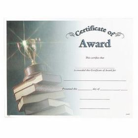 Certificate of Award