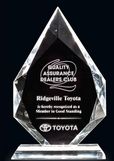Custom Optic Crystal Southampton Award (7