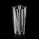 Custom Manzini Barrel Crystalline Vase (12