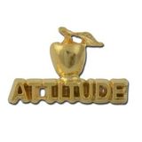 Blank Attitude With Apple Pin, 1