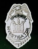 Custom Police Badge #2 Magnet - 5.1-7 Sq. In. (30MM Thick)