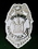 Custom Police Badge #2 Magnet - 5.1-7 Sq. In. (30MM Thick), Price/piece