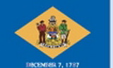 Custom Nylon Delaware State Indoor/ Outdoor Flag (3'x5')