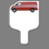 Custom Hand Held Fan W/ Full Color Commercial Van, 7 1/2" W x 11" H, Price/piece