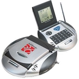 Custom Multi Function Fm Scanner Radio W/ World Time Alarm Clock, 5