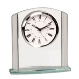 Custom Supreme Arch Glass Clock, 5 3/4