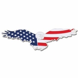 Blank Patriotic Soaring Eagle Pin, 2