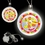 Blank Cinco De Mayo LED Necklace, 1 1/4" Diameter X 24" L, Price/piece