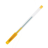 Custom Frost Barrel Stick Pen w/Translucent Cap