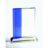 Custom Blue With Clear Crystal Combination Vertical Panel