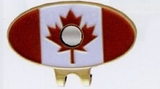 Custom Canadian Flag Stock Hat Clip