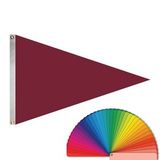 Blank 4' x 6' Solid Color Pennants with Heading & Grommets