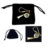 Custom Whistle Compass Key Chain (SCREEN)