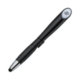 Custom Sirus Light-Up Pen/Stylus - Black