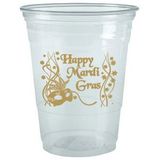 Custom 16 Oz. Clear Large Plastic Party Cup (Silk Screen Printing)