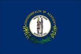 Custom Endura Poly Mounted Kentucky State Flag (12