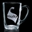 Custom 11 Oz. Crystal Dundas Coffee Mug, Price/piece