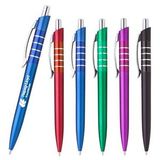 Custom Barister Metallic Retractable Ballpoint Pen