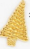 Custom Decorated Christmas Tree Stock Cast Pin