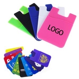 Custom Silicone Cell Phone Wallet, 3 3/4