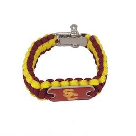 Custom Paracord Survival Bracelet, 9 1/2" L x 1" W