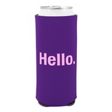 Custom Eco Friendly Large 24 Oz. Collapsible Coolie (1 Color), 1/8