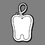 Luggage Tag - Tooth (Fat), Price/piece