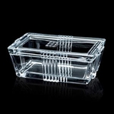 Custom Salford Glass Trinket Box, 5 1/2