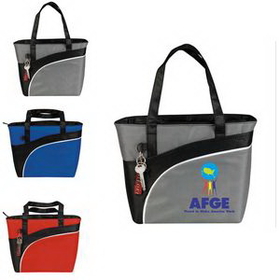 Cooler Tote, 12 Pack Insulated Tote, Lunch Bag, Travel Cooler, Picnic Cooler, Custom Logo Cooler, 16" L x 10.25" W x 5.5" H