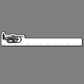 12" Ruler W/ Trumpet