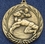 Custom 2.5" Stock Cast Medallion (Football Tackle), Price/piece