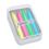 Custom Mini Brite Spots Highlighter Four Pack With Full Color Decal, 3" W X 4" H X 1" D, Price/piece