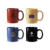 C-Handle Ceramic Coffee Mug 10 oz. - Imprinted
