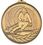 Custom 500 Series Stock Medal (Ski) Gold, Silver, Bronze, Price/piece