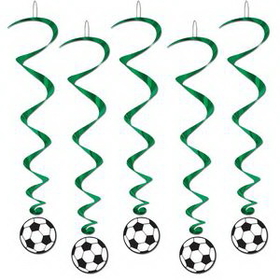 Custom Soccer Ball Whirls, 40" L